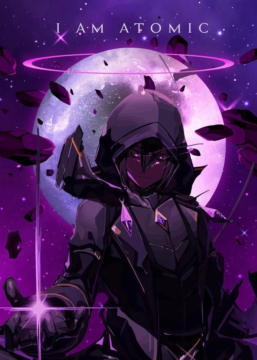 The Eminence in Shadow Anime Covers Poster Canvas Printing Japanese Anime Wall Art Decor I AM ATOMIC Animation Gaming Room Decor - STAND OUT FLEXSARAH