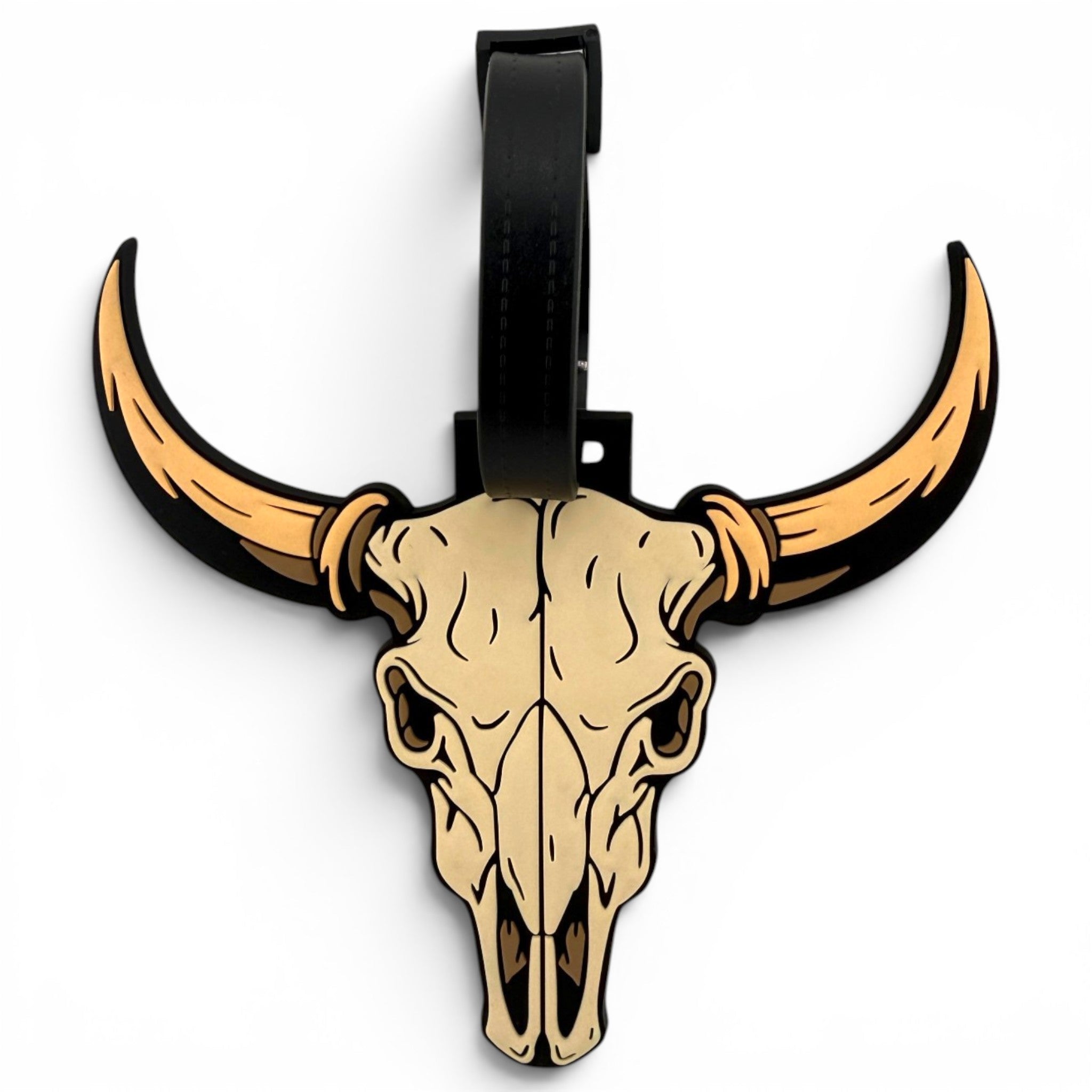 The Longhorn Clip-On Tag | Multi-Use Bag Tag, Travel Tag, Golf Accessory - STAND OUT FLEXSARAH