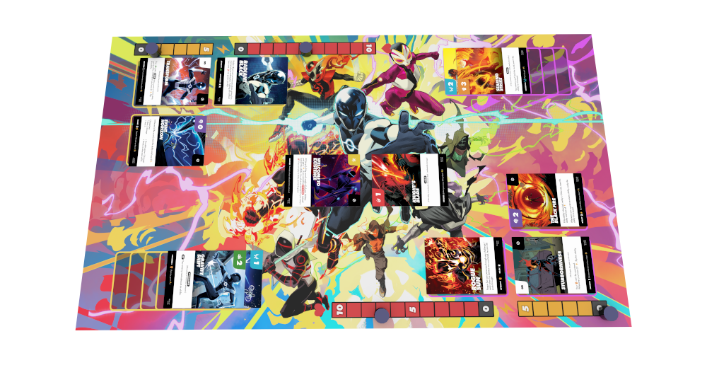 The Massive-Verse Fighting Card Game Official Playmat - STAND OUT FLEXSARAH