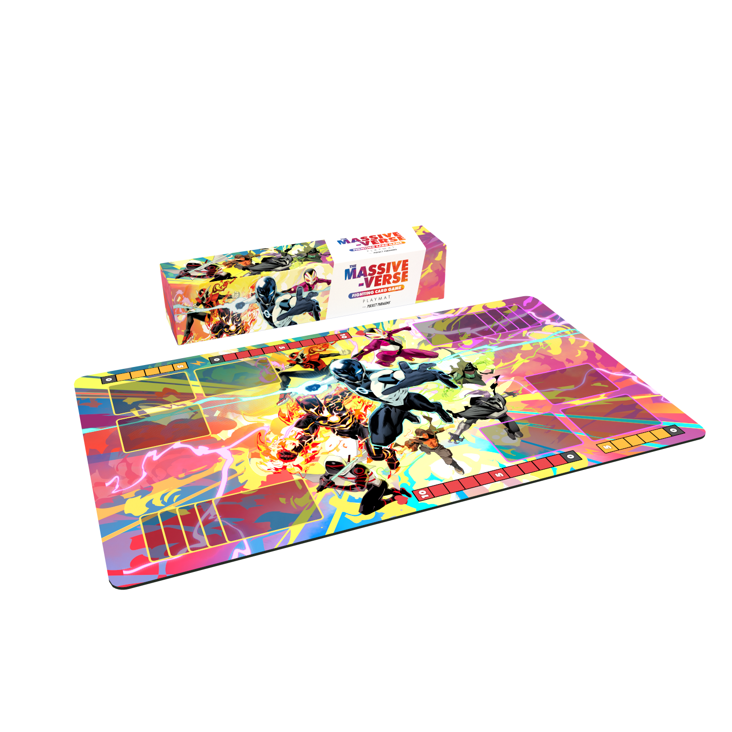 The Massive-Verse Fighting Card Game Official Playmat - STAND OUT FLEXSARAH