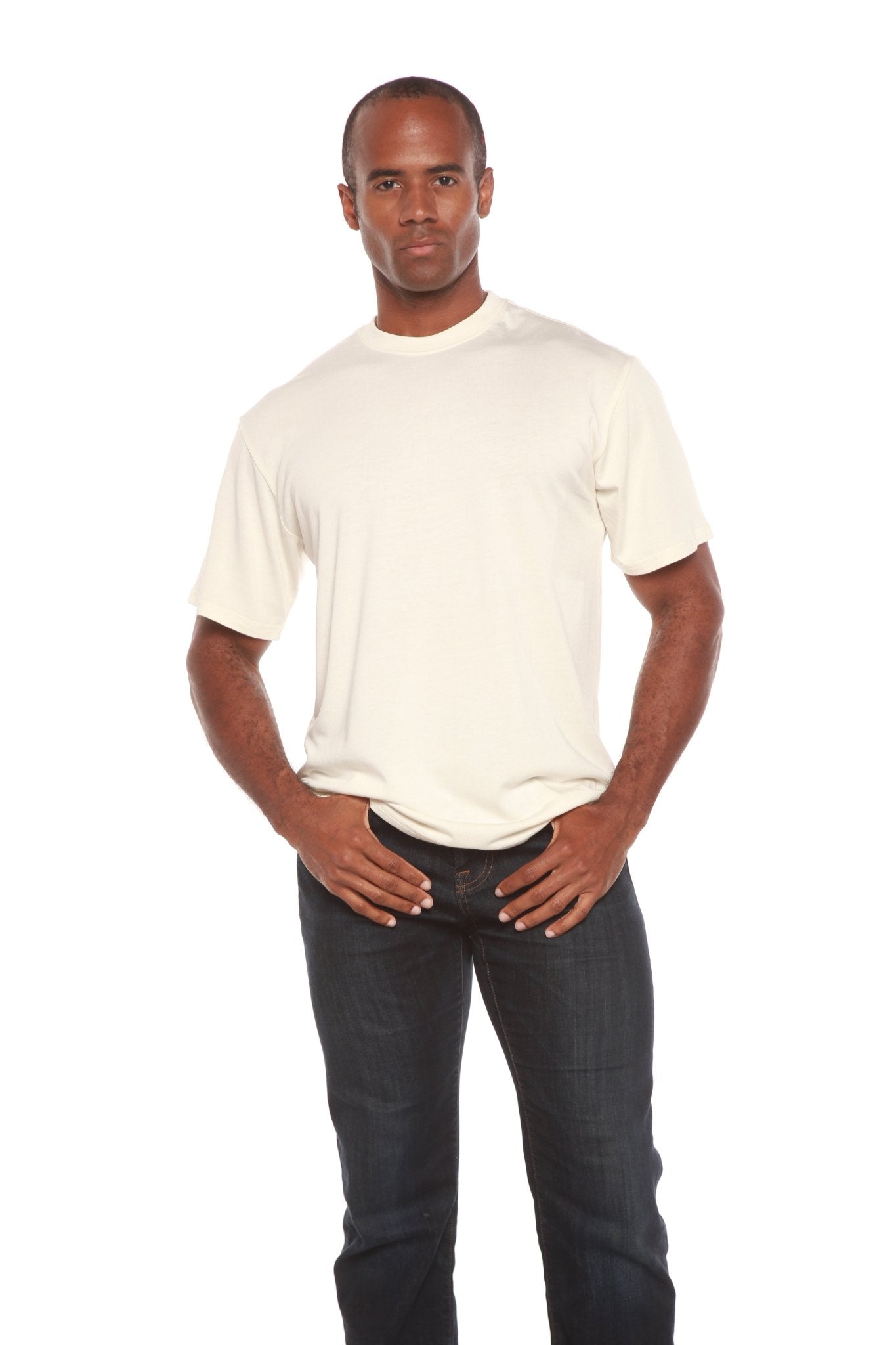 The Original Men's Bamboo Viscose/Organic Cotton Short Sleeve T-Shirt - Classic Cut - STAND OUT FLEXSARAH