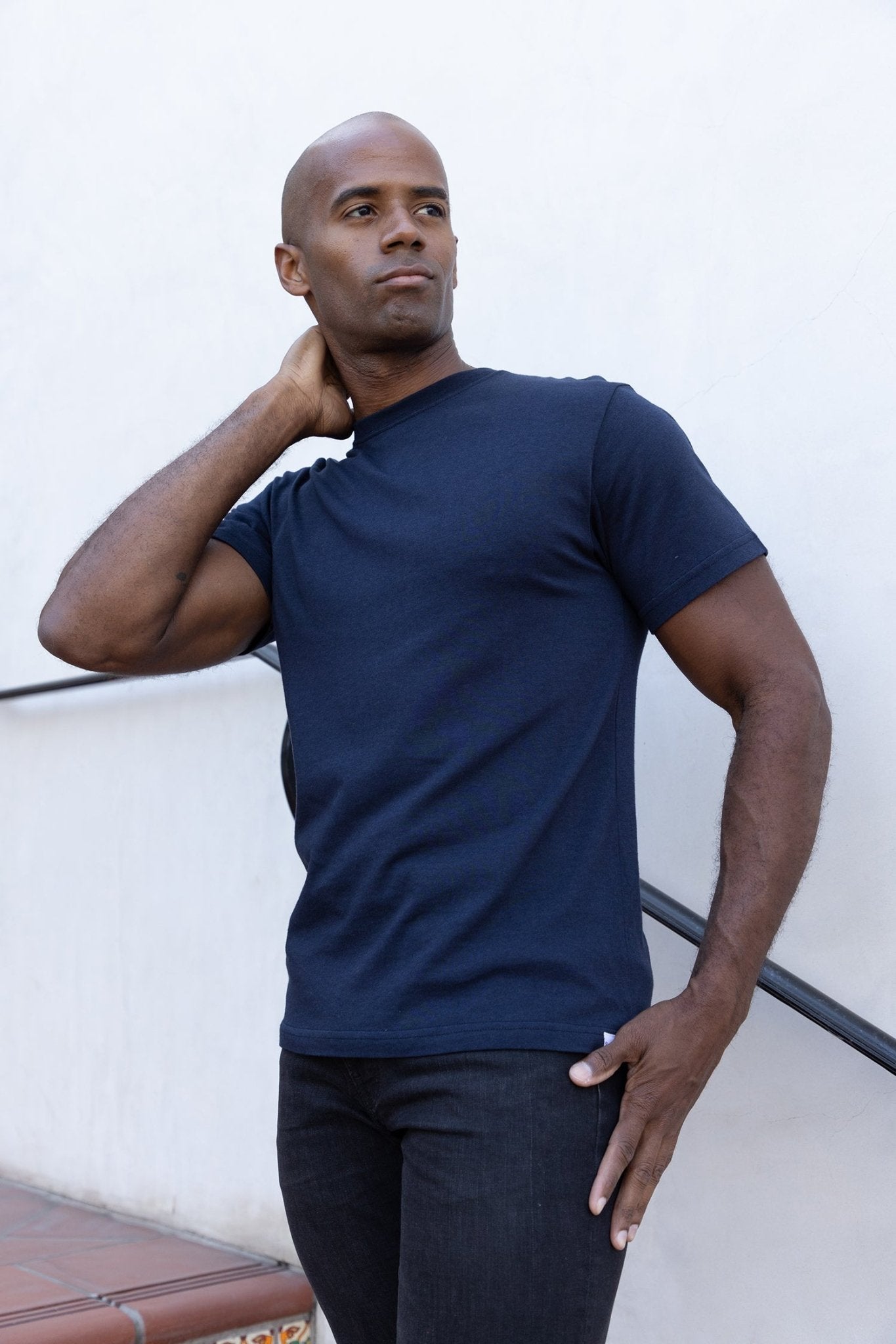 The Original Men's Bamboo Viscose/Organic Cotton Short Sleeve T-Shirt - Classic Cut - STAND OUT FLEXSARAH