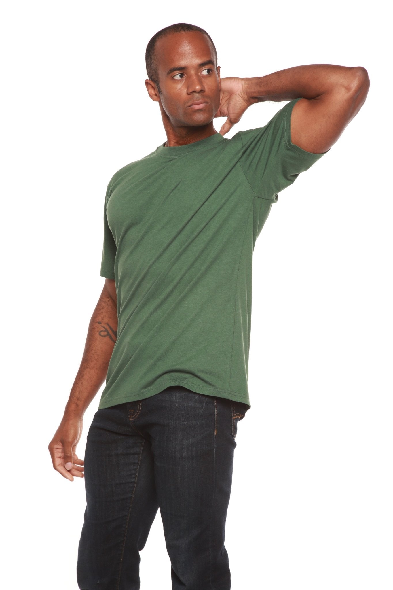 The Original Men's Bamboo Viscose/Organic Cotton Short Sleeve T-Shirt - Classic Cut - STAND OUT FLEXSARAH