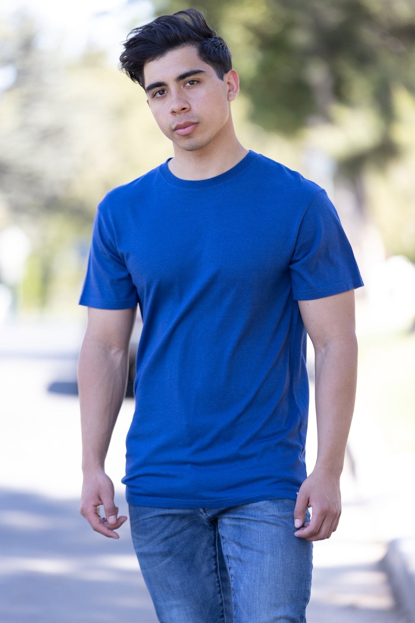 The Original Men's Bamboo Viscose/Organic Cotton Short Sleeve T-Shirt - Classic Cut - STAND OUT FLEXSARAH