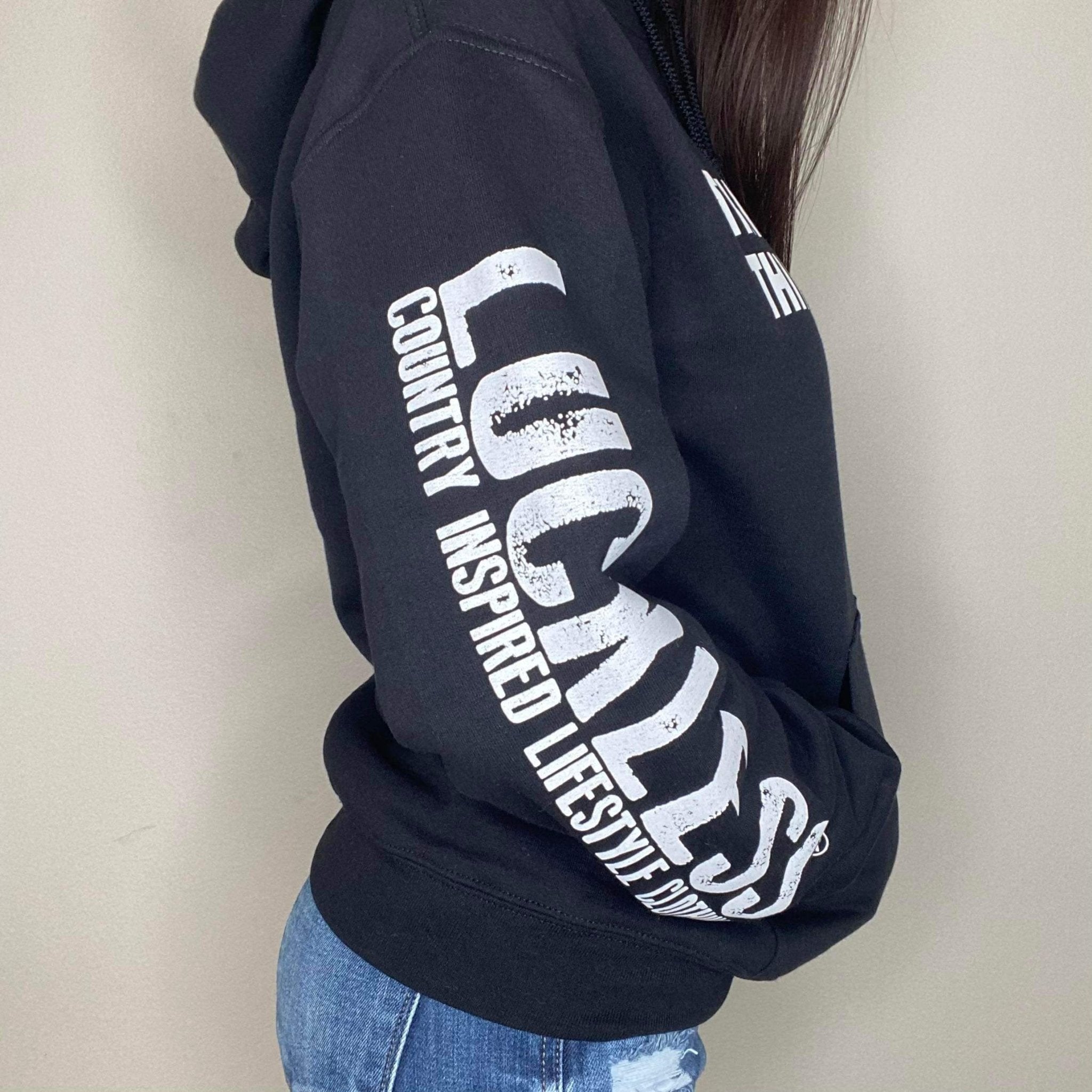 Thick Thighs Thin Patience Hoodie - STAND OUT FLEXSARAH