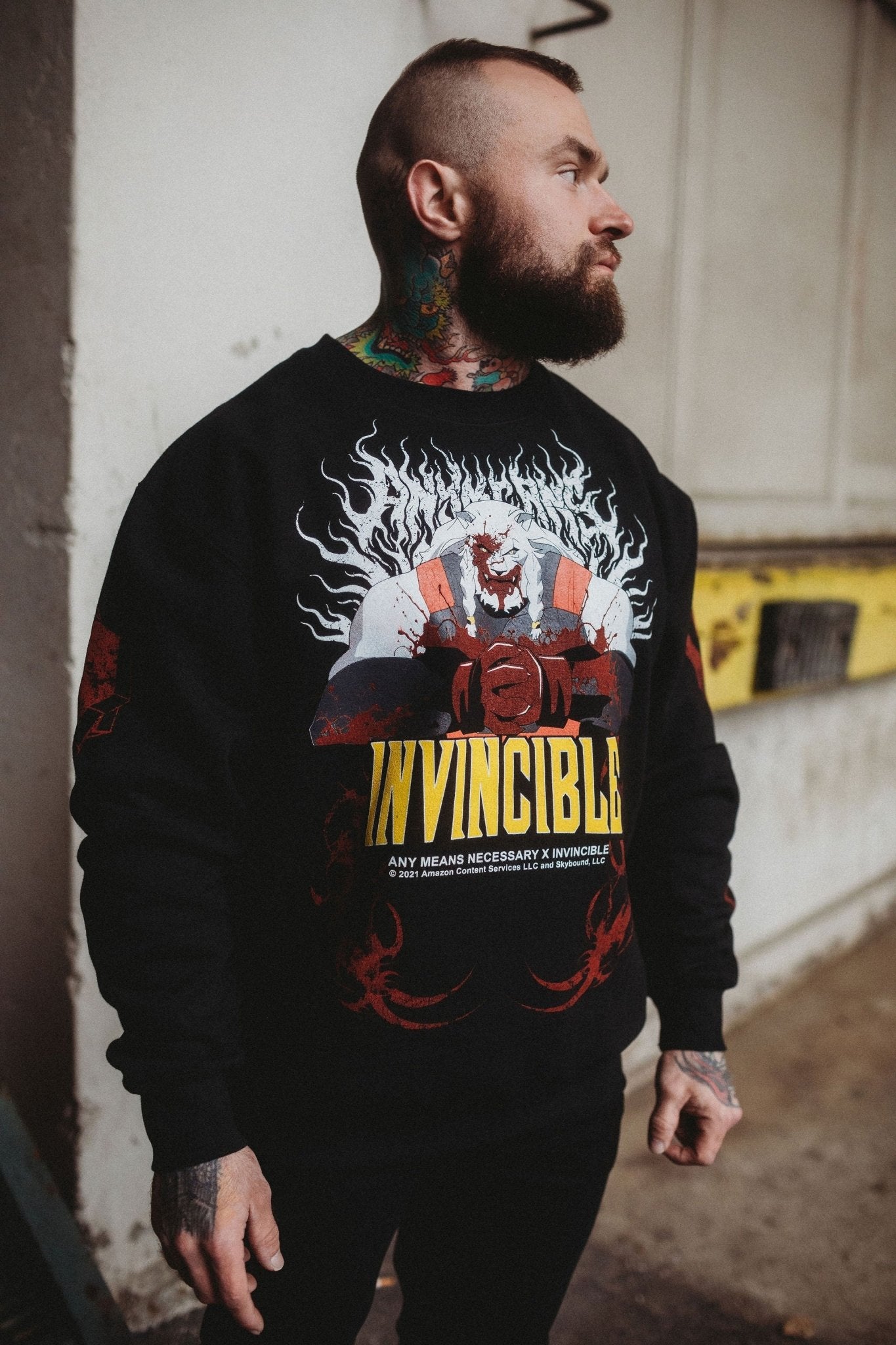 Thirst For Battle Crewneck Sweatshirt - STAND OUT FLEXSARAH