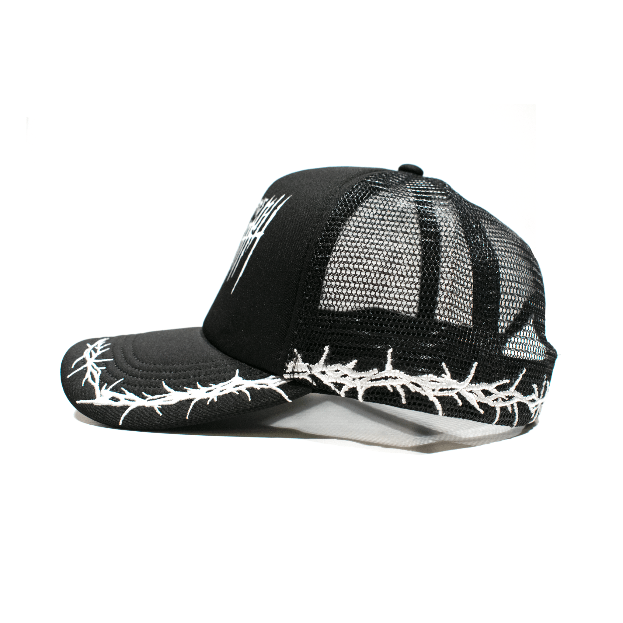 Thorns Trucker Hat Black - STAND OUT FLEXSARAH