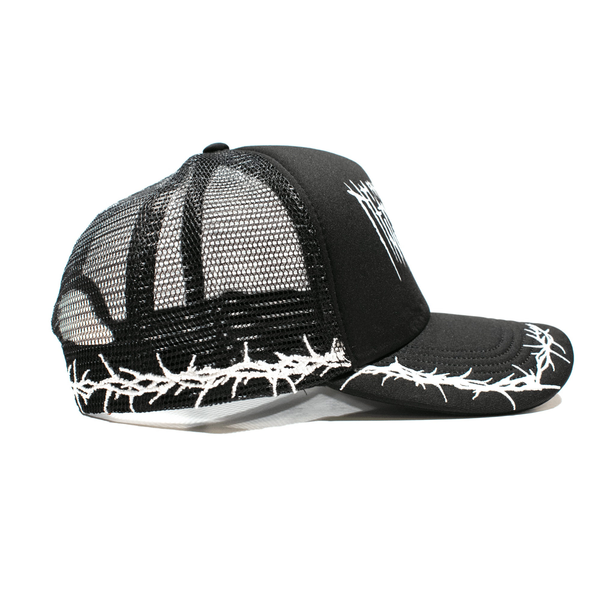 Thorns Trucker Hat Black - STAND OUT FLEXSARAH