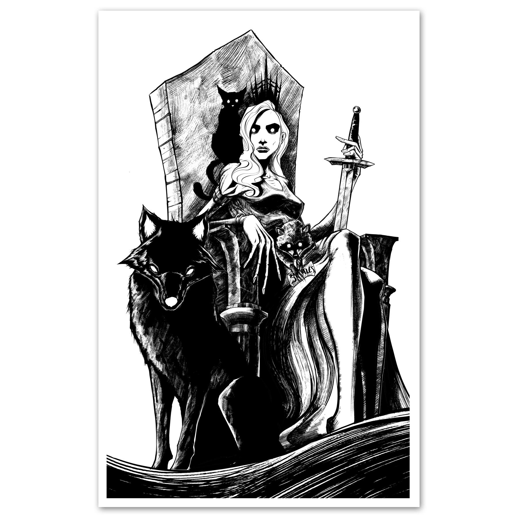 Throne Print - STAND OUT FLEXSARAH