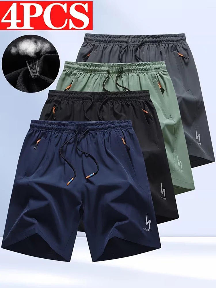 Top Quality Summer Sports Shorts Men New Comfortable Elastic Waist Clothing Male Breathable Short Trousers - STAND OUT FLEXSARAH