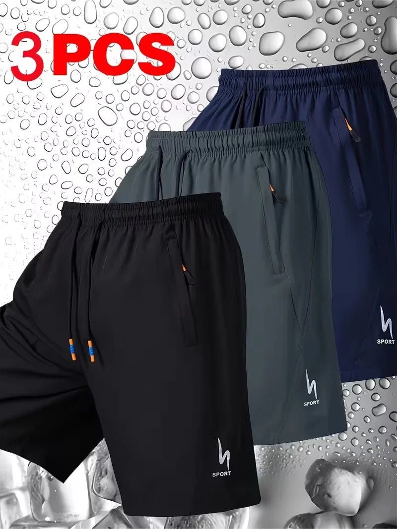 Top Quality Summer Sports Shorts Men New Comfortable Elastic Waist Clothing Male Breathable Short Trousers - STAND OUT FLEXSARAH