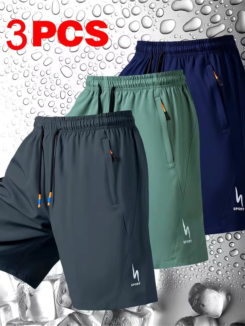 Top Quality Summer Sports Shorts Men New Comfortable Elastic Waist Clothing Male Breathable Short Trousers - STAND OUT FLEXSARAH