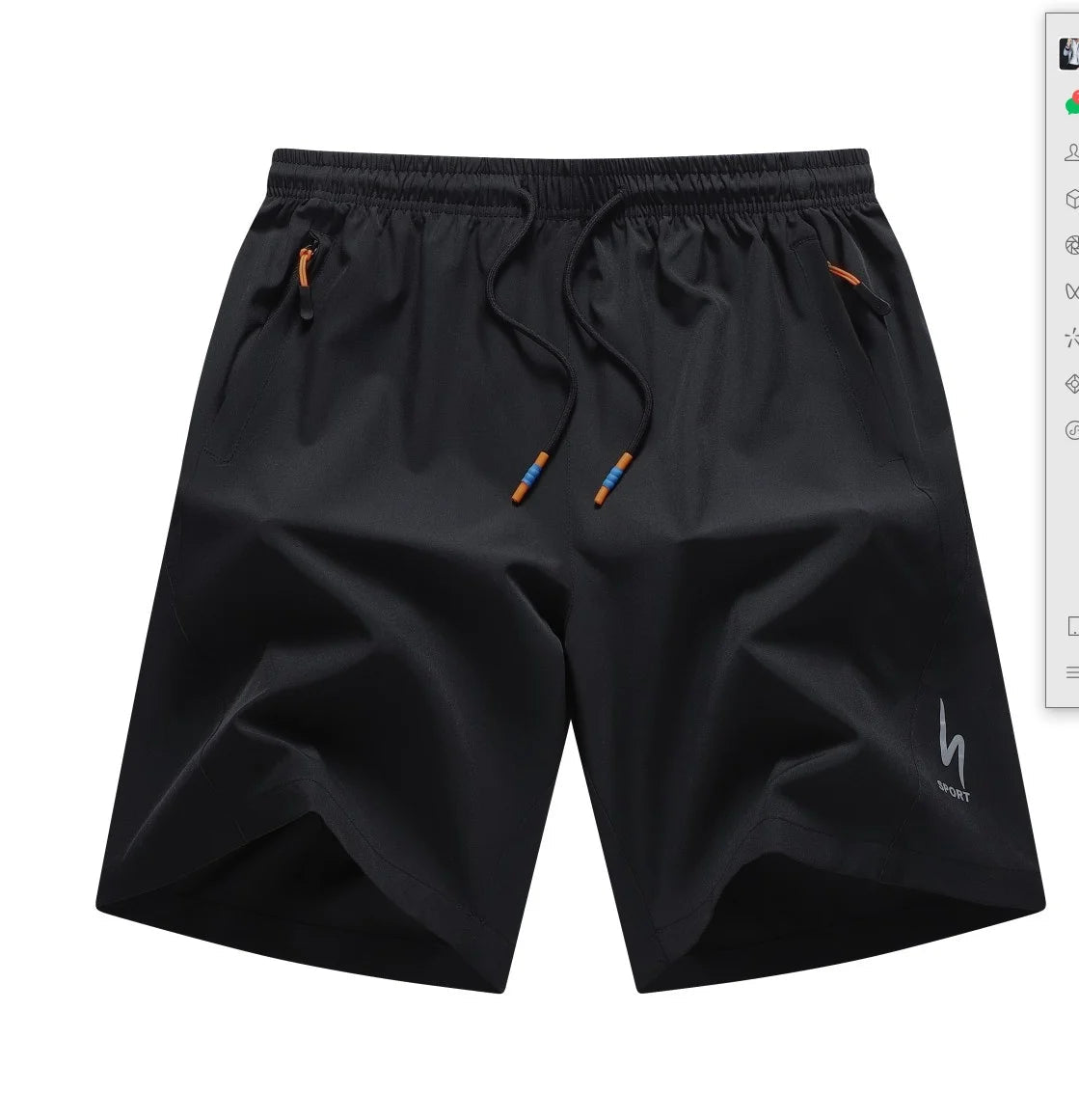 Top Quality Summer Sports Shorts Men New Comfortable Elastic Waist Clothing Male Breathable Short Trousers - STAND OUT FLEXSARAH