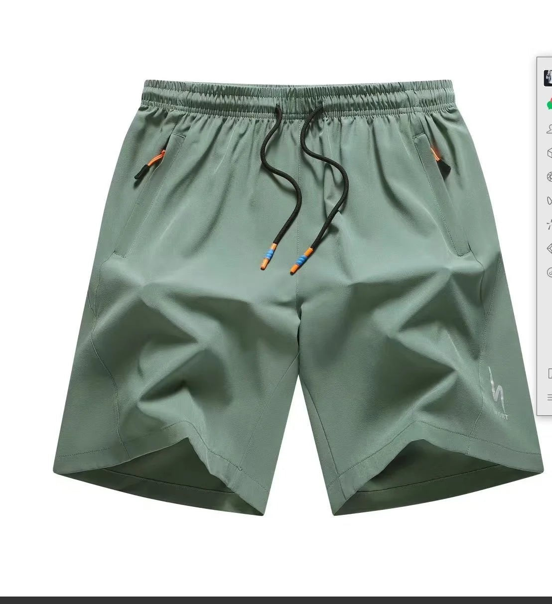 Top Quality Summer Sports Shorts Men New Comfortable Elastic Waist Clothing Male Breathable Short Trousers - STAND OUT FLEXSARAH