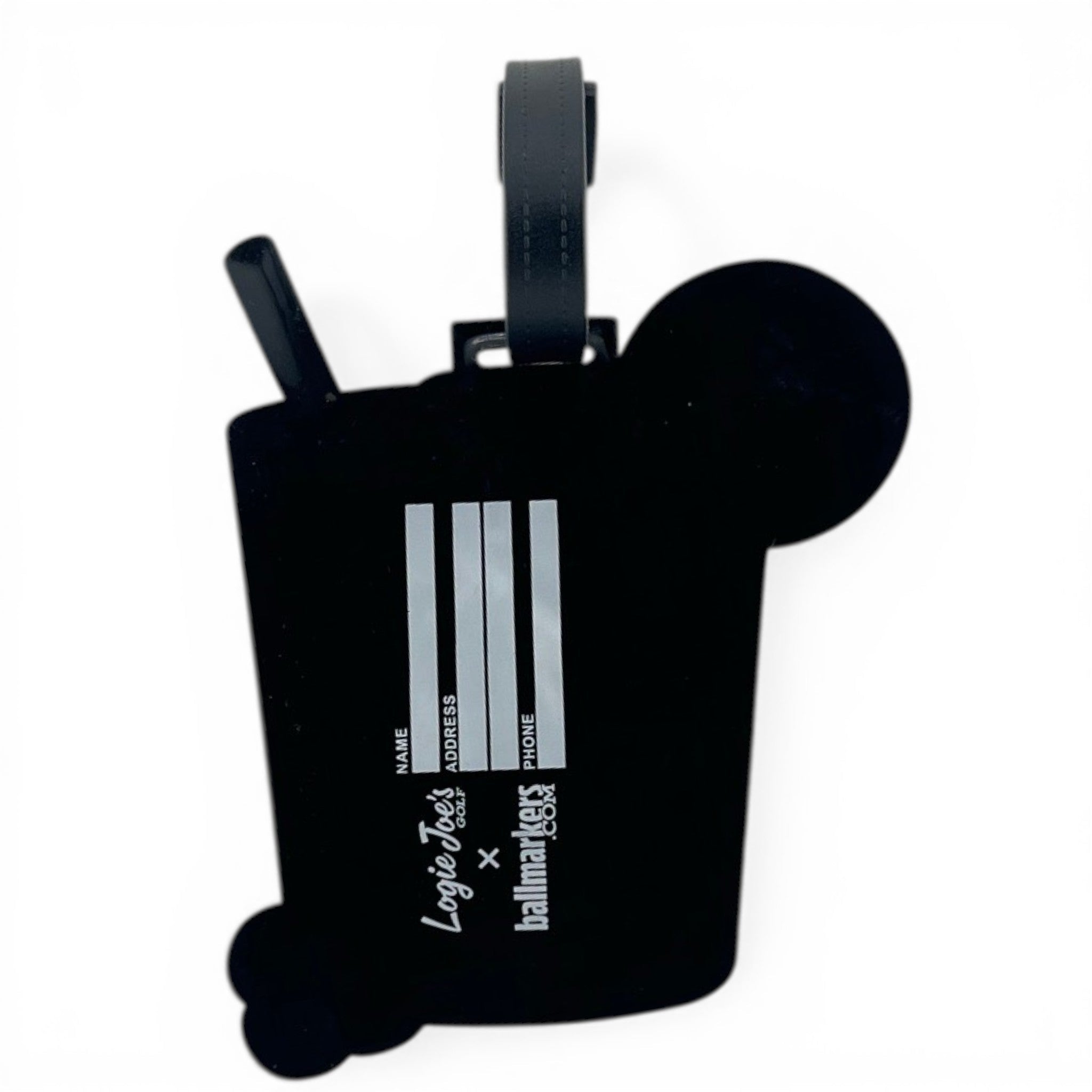 Transfusion Clip-On Tag | Multi-Use Bag Tag, Travel Tag, Golf Accessory - STAND OUT FLEXSARAH