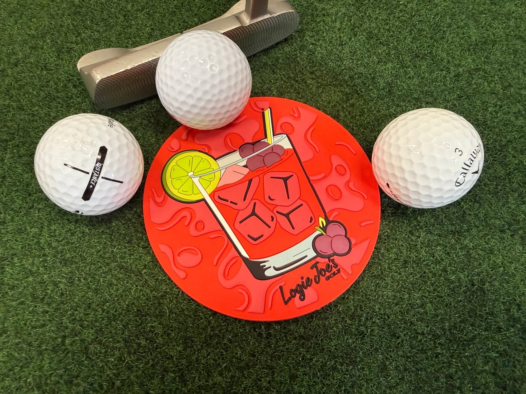 Transfusion Golf Putting Disk | Indoor Practice Marker | Portable Golf Training Aid - STAND OUT FLEXSARAH