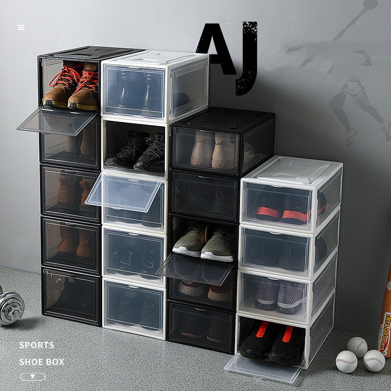 Transparent Shoe Sports Basketball Shoe Storage Box - STAND OUT FLEXSARAH