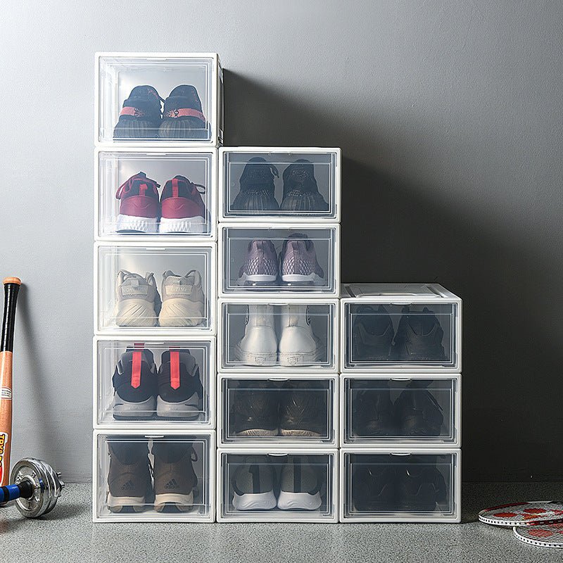 Transparent Shoe Sports Basketball Shoe Storage Box - STAND OUT FLEXSARAH