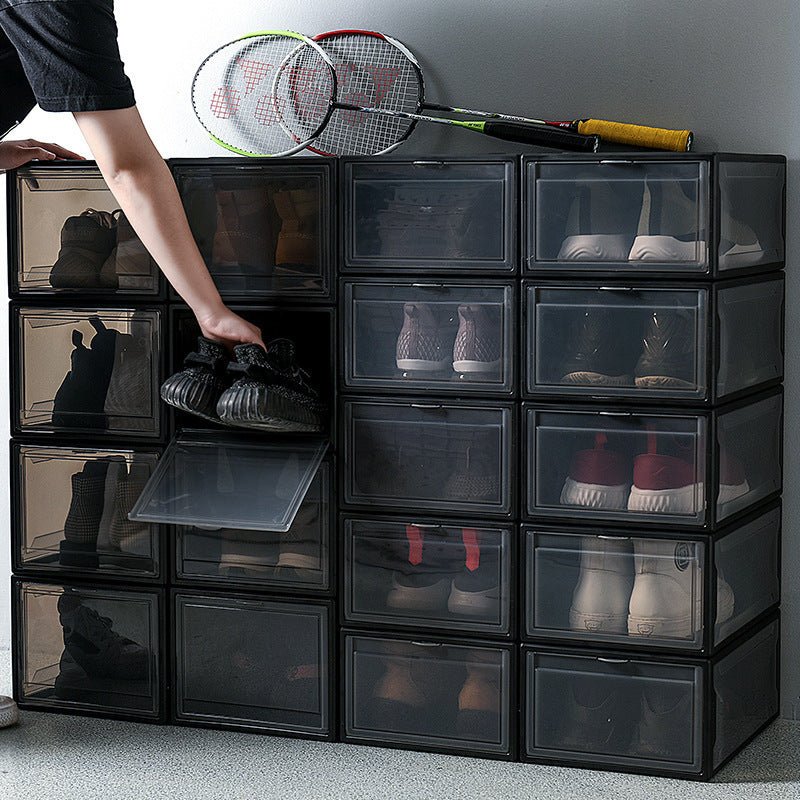 Transparent Shoe Sports Basketball Shoe Storage Box - STAND OUT FLEXSARAH