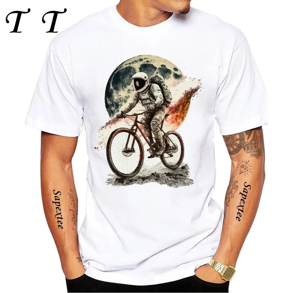 Travel On Gravel Bikepacking Print T-Shirt Summer Men Short Sleeve Funny Bicycle Sport Boy Tops Anatomy Bike Cycling Casual Tees - STAND OUT FLEXSARAH