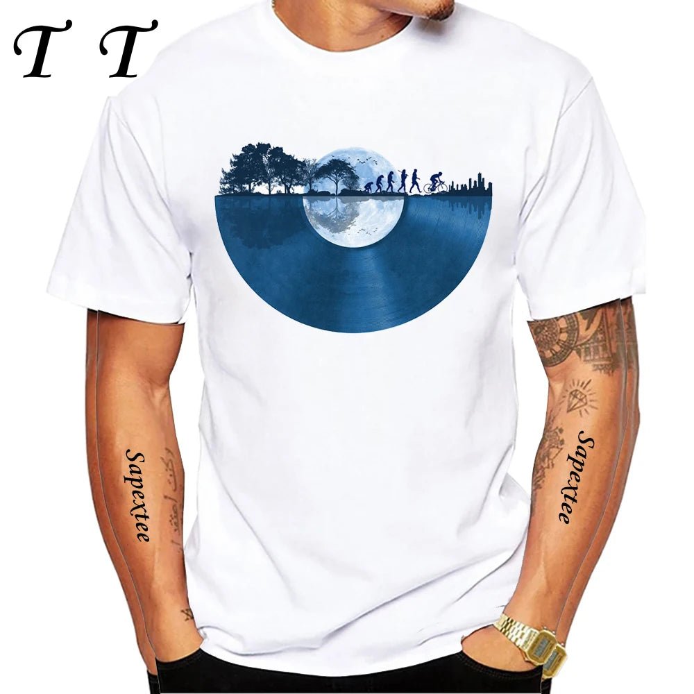 Travel On Gravel Bikepacking Print T-Shirt Summer Men Short Sleeve Funny Bicycle Sport Boy Tops Anatomy Bike Cycling Casual Tees - STAND OUT FLEXSARAH