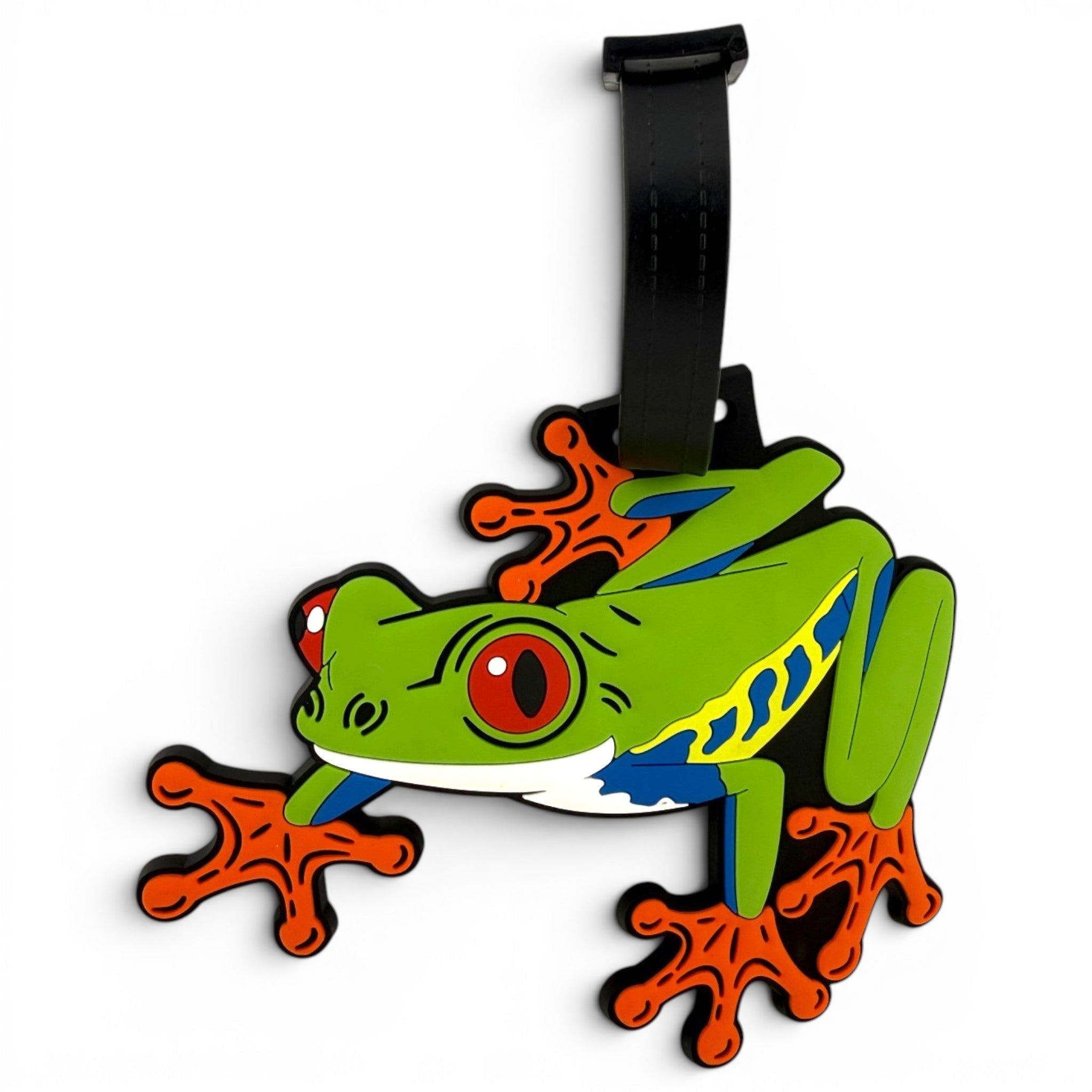 Tree Frog Clip-On Tag | Multi-Use Bag Tag, Travel Tag, Golf Accessory - STAND OUT FLEXSARAH