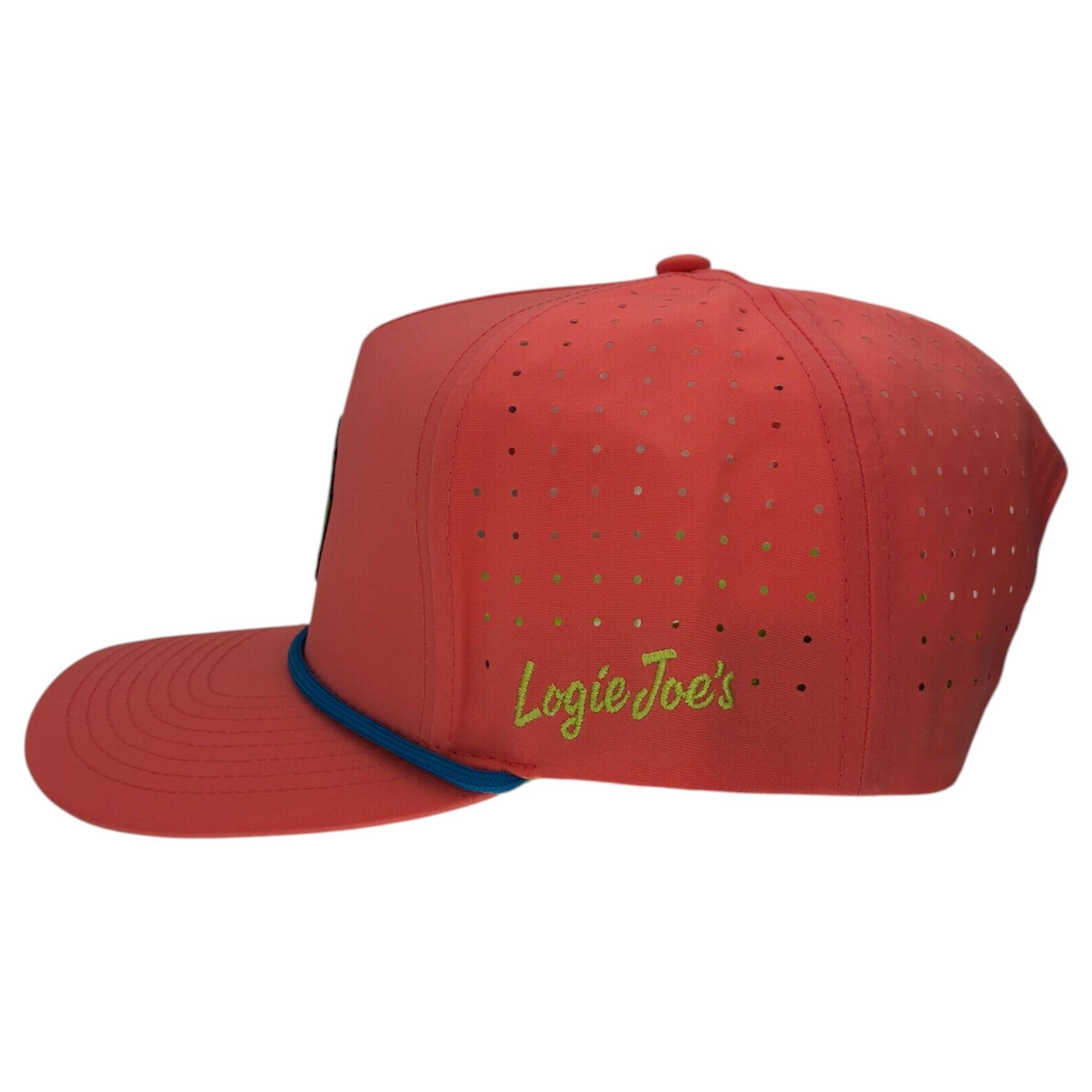 Tree Frog Golf Hat | Snapback Cap | Built-in Magnetic Ball Marker Holder + Marker Included | Adjustable | Red Eyed - STAND OUT FLEXSARAH