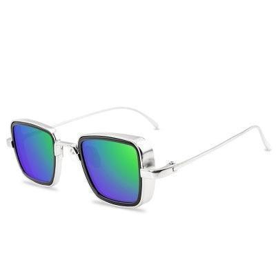 Trend Vintage Steampunk Sunglasses For Men Retro Metal Square Eyewear Trendy Brand Sunglasses For Mens In Elegant Luxury Retro Design - STAND OUT FLEXSARAH