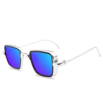 Trend Vintage Steampunk Sunglasses For Men Retro Metal Square Eyewear Trendy Brand Sunglasses For Mens In Elegant Luxury Retro Design - STAND OUT FLEXSARAH