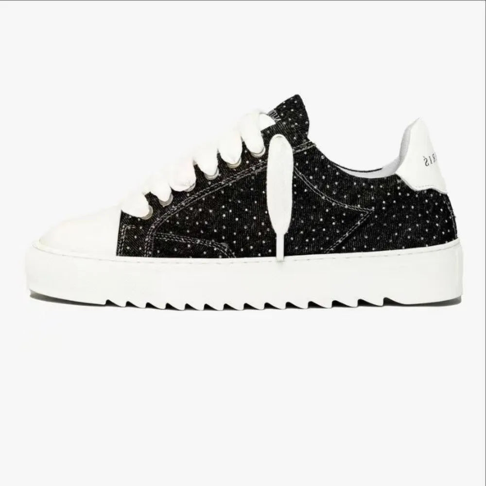 Trendy Couple Low Top Skate Shoes, Versatile All Match Casual Sneakers, Classic Fashion Skateboard Walking Footwear , 18 Colors - STAND OUT FLEXSARAH