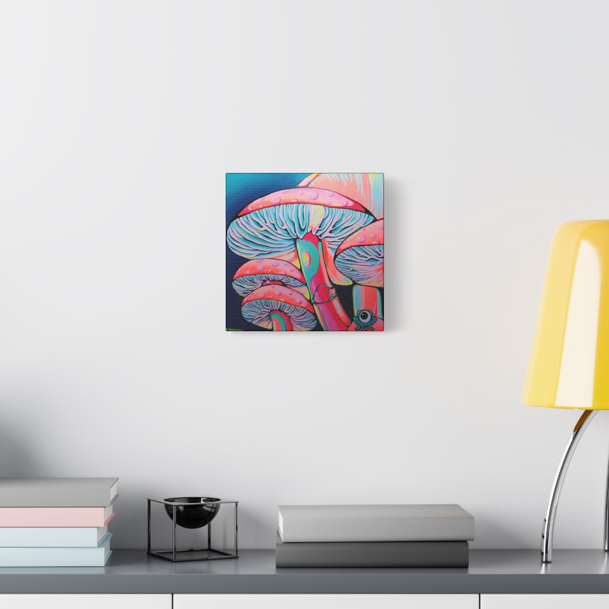 Trippy Mushrooms Canvas Print, Original Artist Design, Home Decor, Wall Art - STAND OUT FLEXSARAH