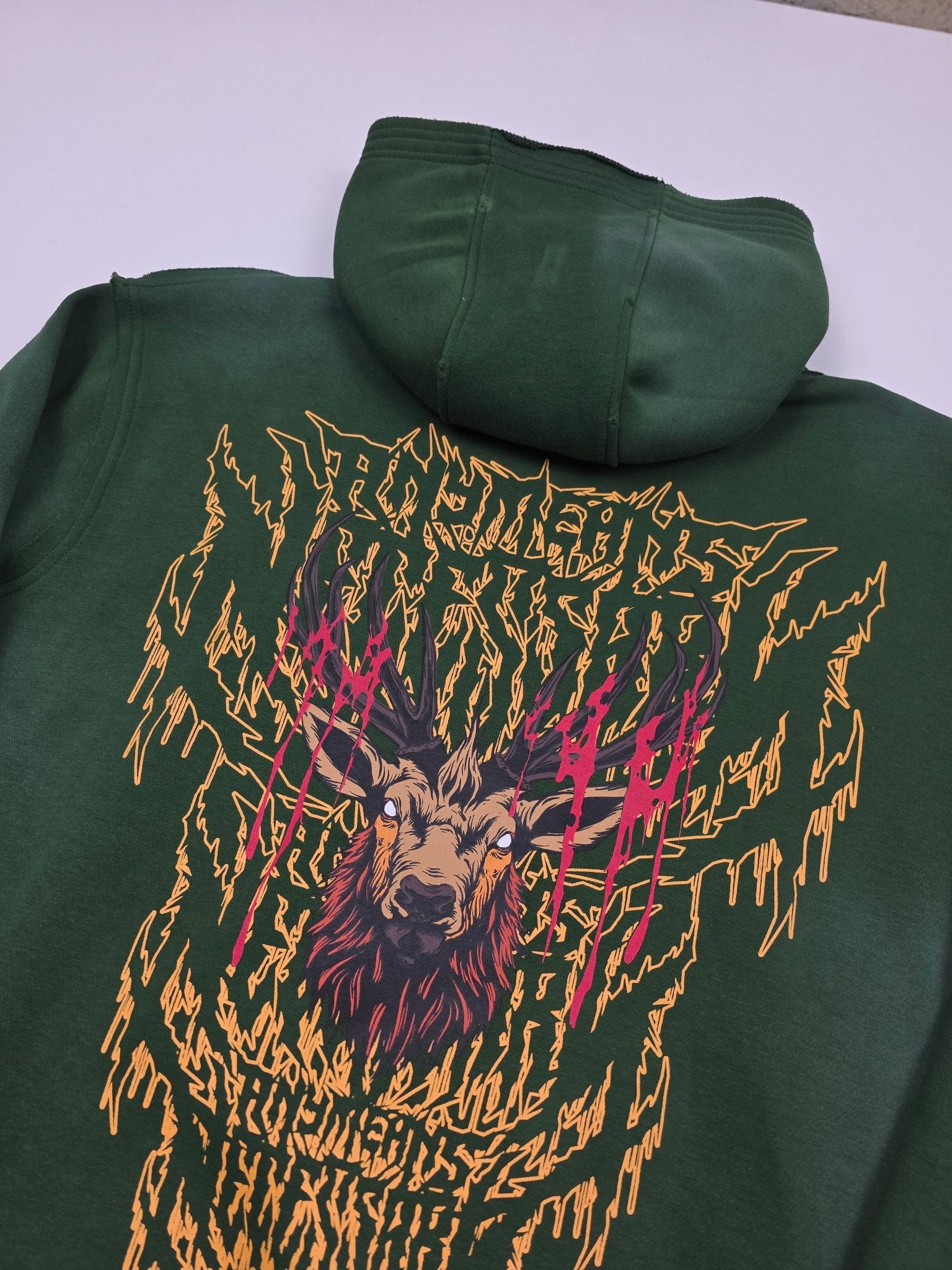 Trophy Pullover Hoodie Green - STAND OUT FLEXSARAH