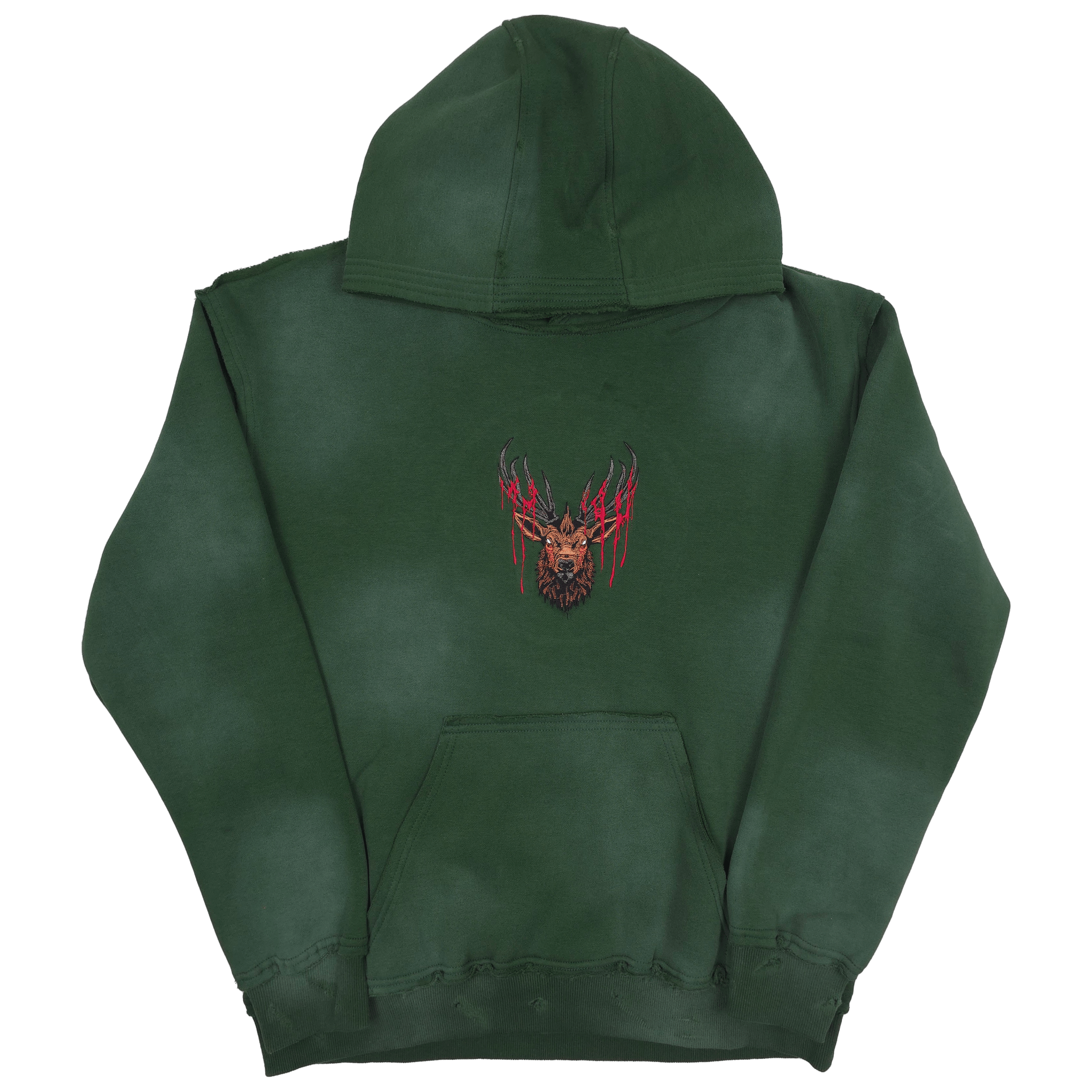 Trophy Pullover Hoodie Green - STAND OUT FLEXSARAH