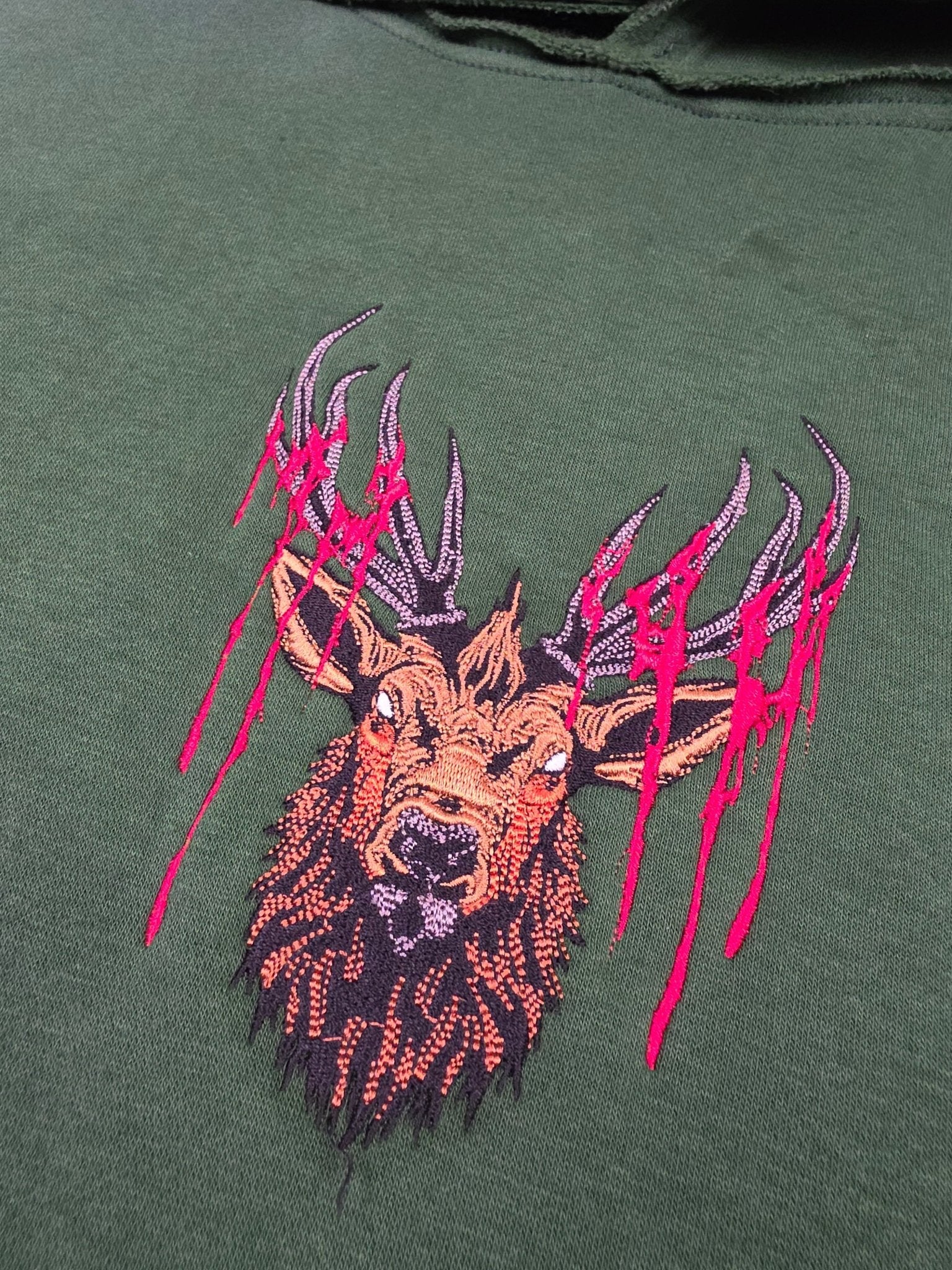 Trophy Pullover Hoodie Green - STAND OUT FLEXSARAH