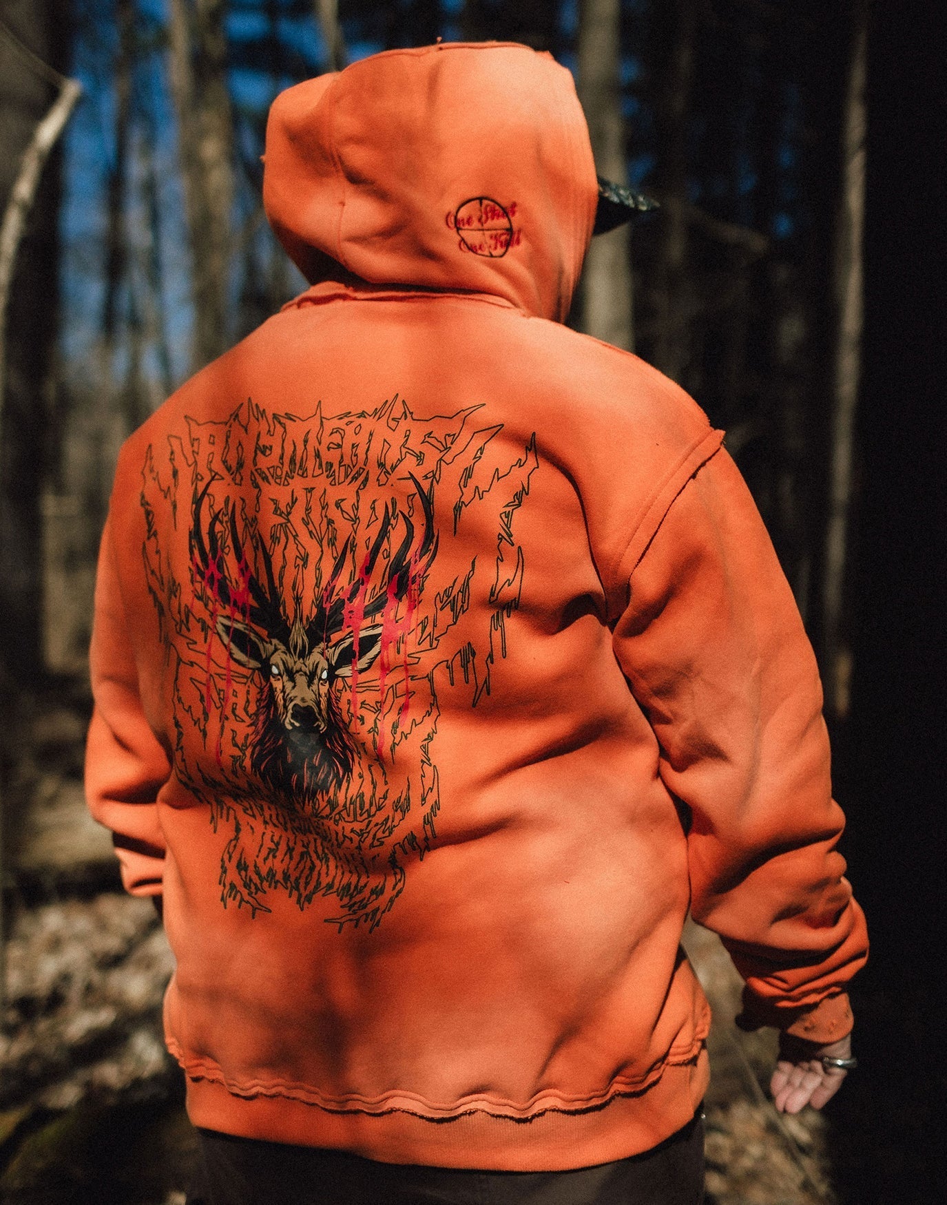Trophy Pullover Hoodie Orange - STAND OUT FLEXSARAH