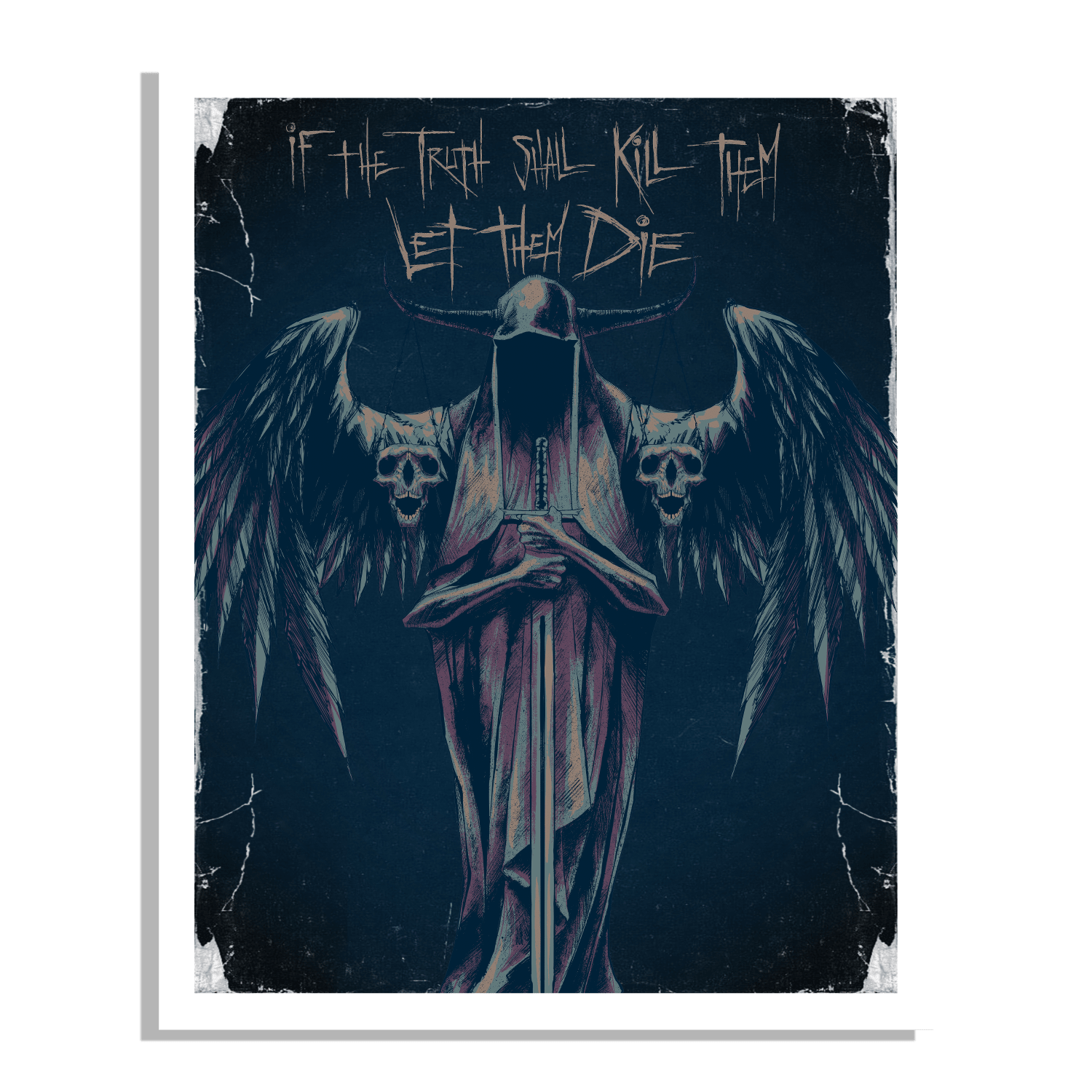 Truth Shall Kill - Limited Edition Print - STAND OUT FLEXSARAH