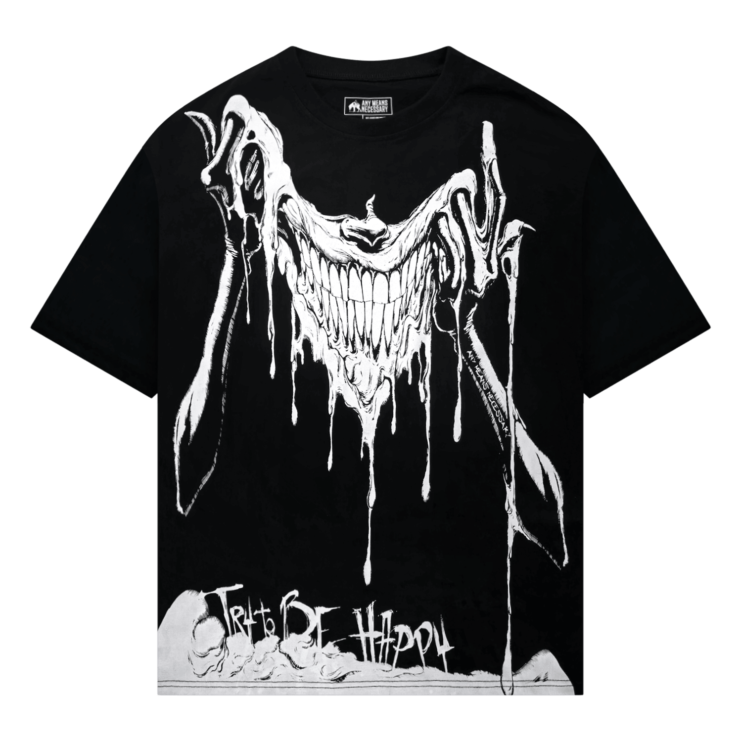 Try To Be T-Shirt Black - STAND OUT FLEXSARAH