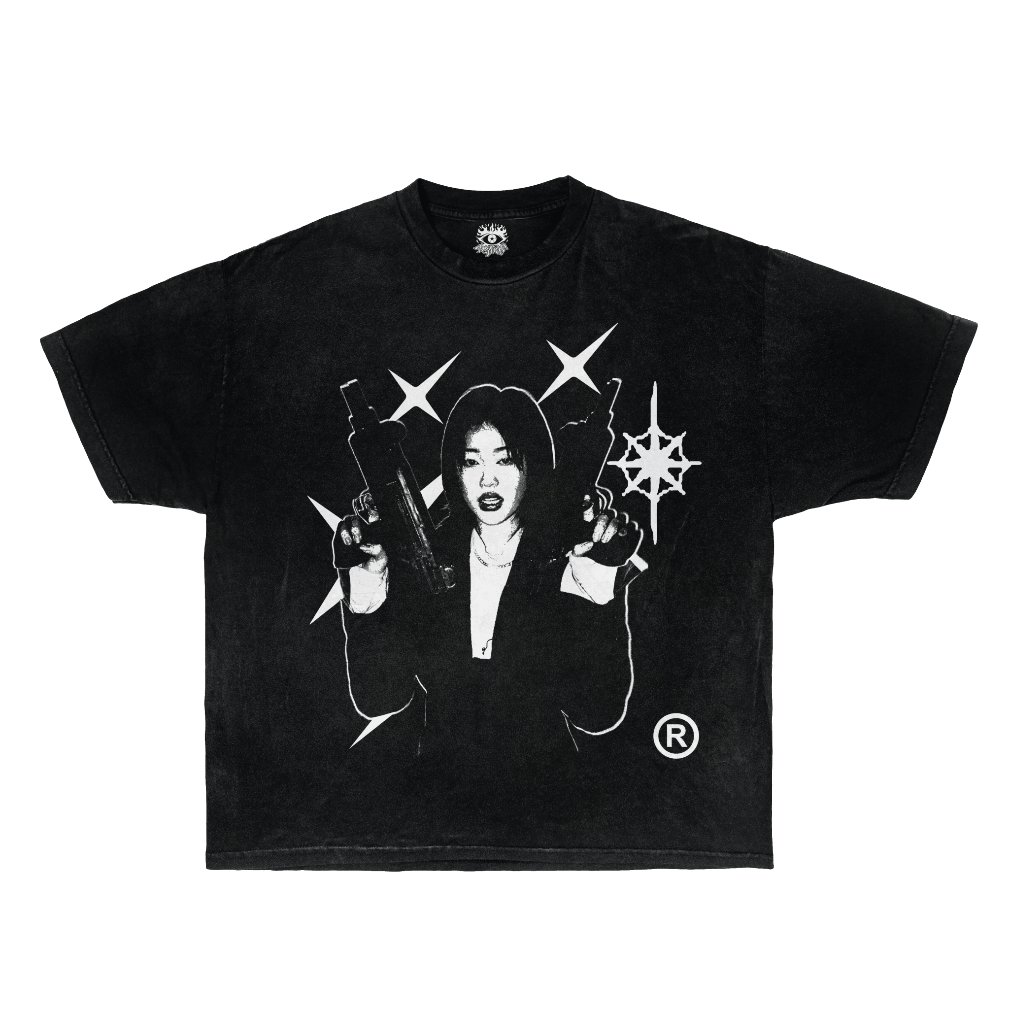 Twin Uzi Streetwear Tee 100 Percent Cotton True To Size Casual Graphic Shirt For Everyday Wear - STAND OUT FLEXSARAH