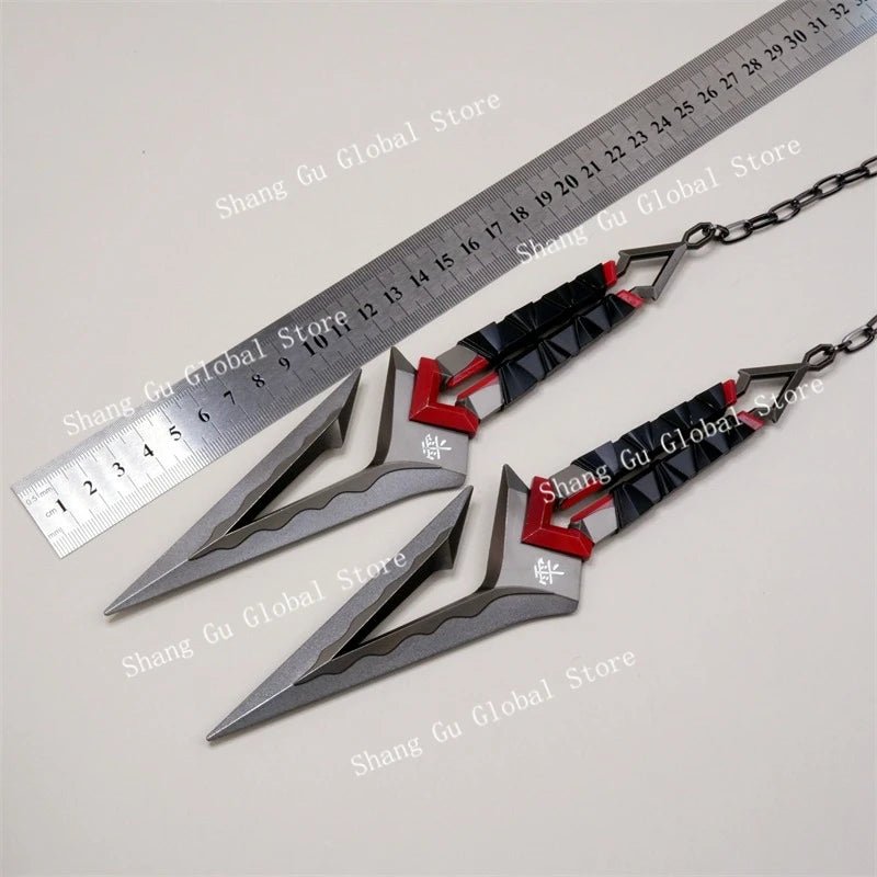 Valorant Kuronami No Yaiba Pairing Model All Metal Knife Toys Swords Game Peripherals Bali Song Karambit Outdoor Ornaments Gifts - STAND OUT FLEXSARAH