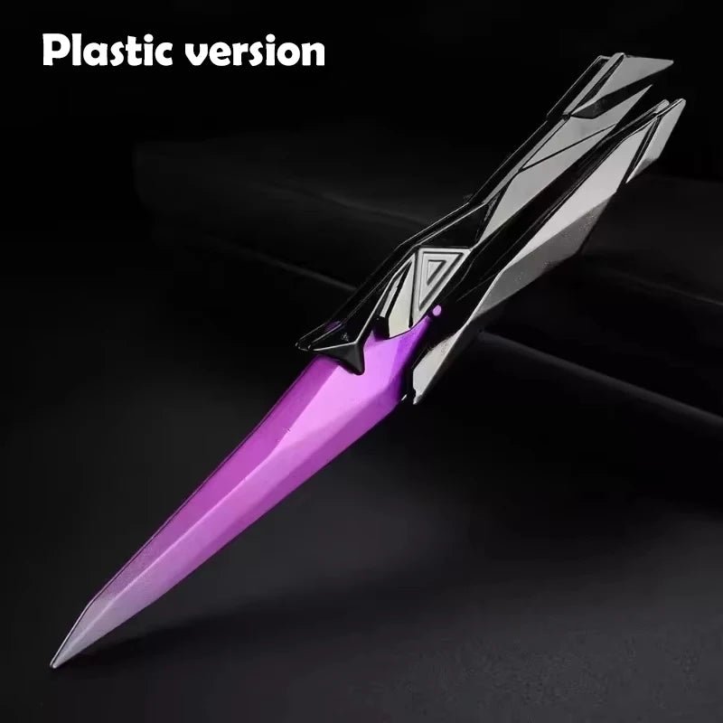 Valorant Singularity Butterfly Knife Foldable Replica Toy for Boys Plastic Model Collectible Melee Gear for Cosplay Gaming - STAND OUT FLEXSARAH
