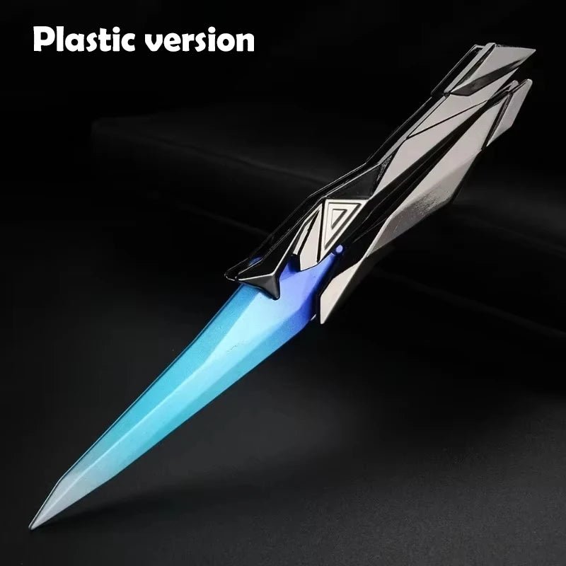 Valorant Singularity Butterfly Knife Foldable Replica Toy for Boys Plastic Model Collectible Melee Gear for Cosplay Gaming - STAND OUT FLEXSARAH