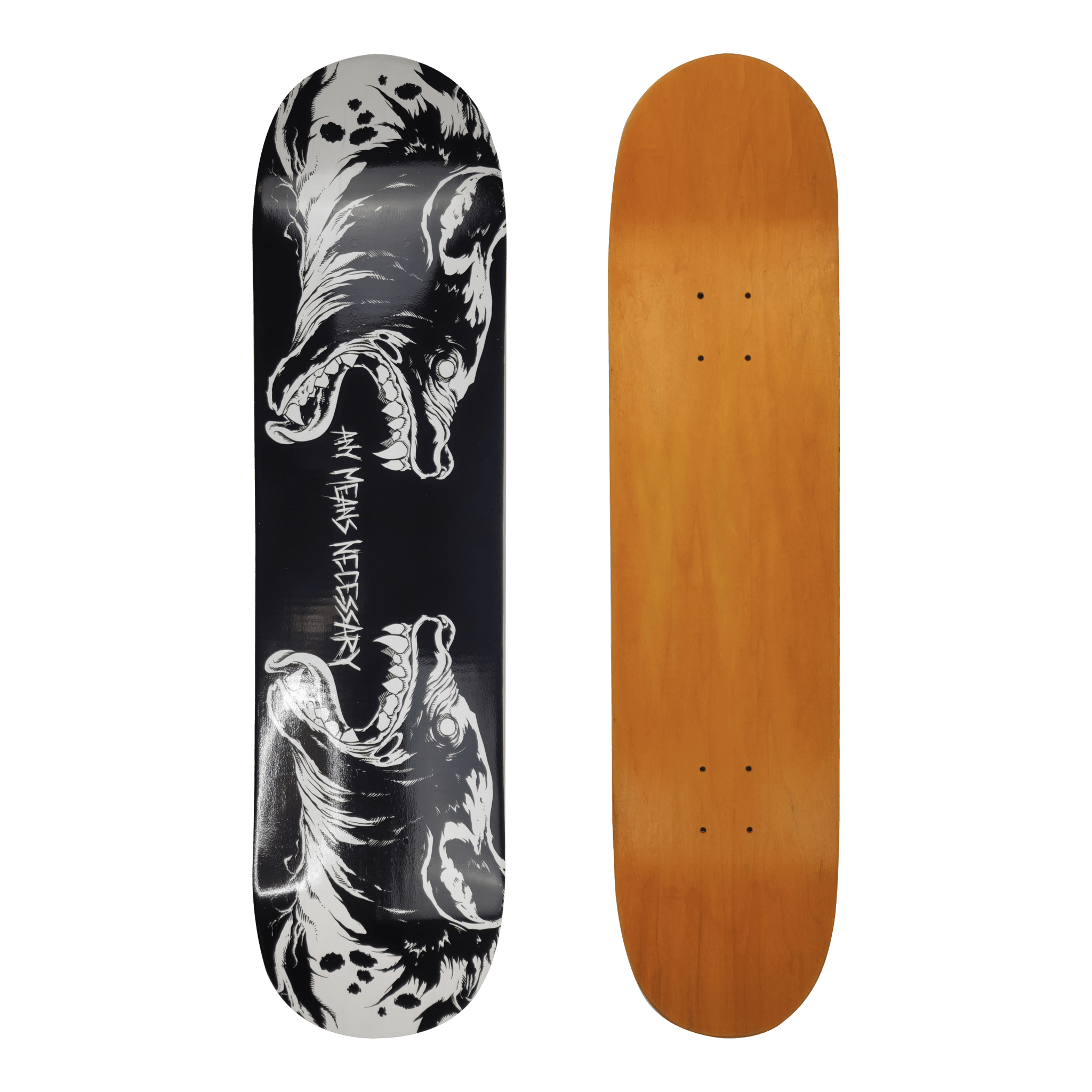 Vicious Skateboard Black - STAND OUT FLEXSARAH