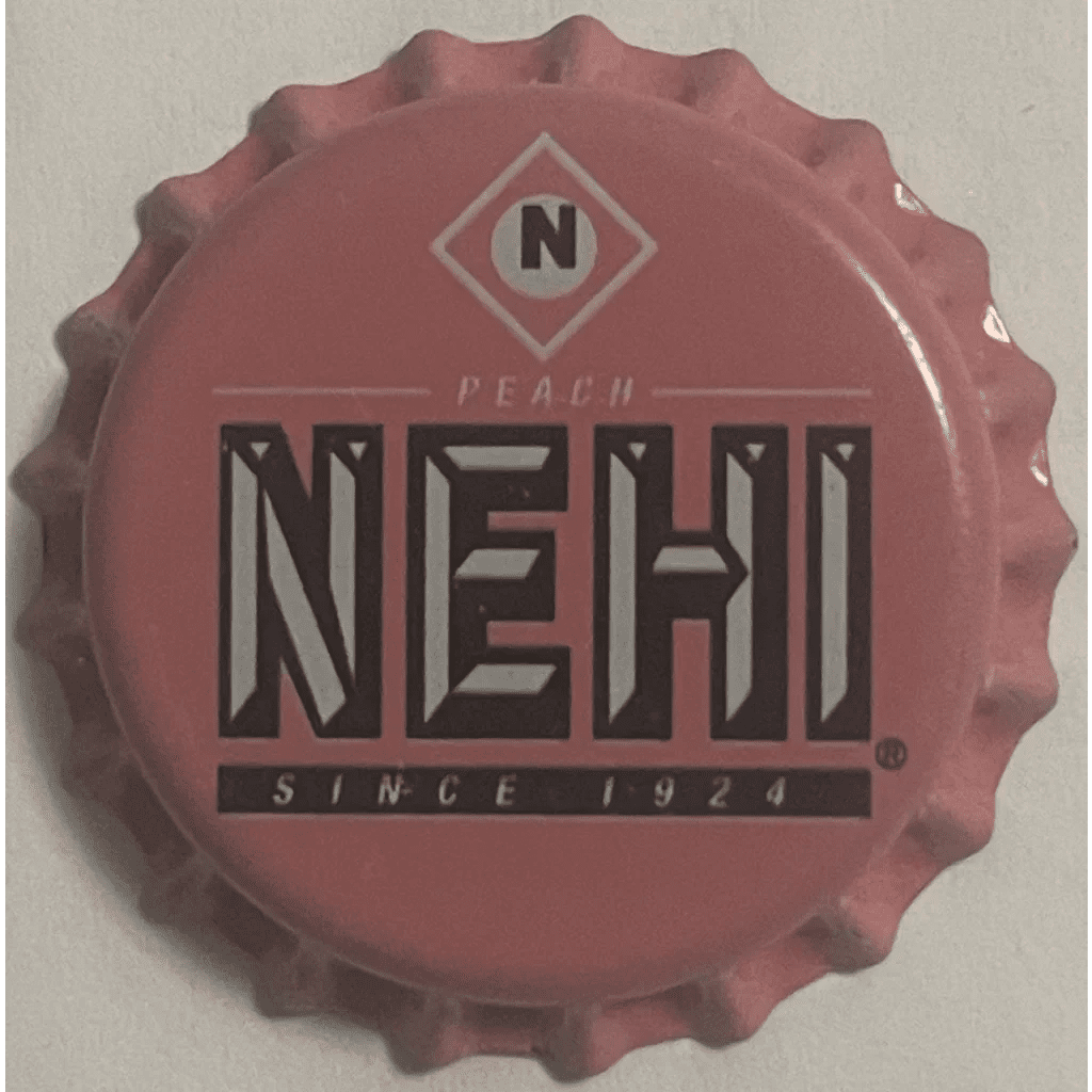Vintage 1980s Nehi Peach Bottle Cap Transports You to Jefferson NC - STAND OUT FLEXSARAH