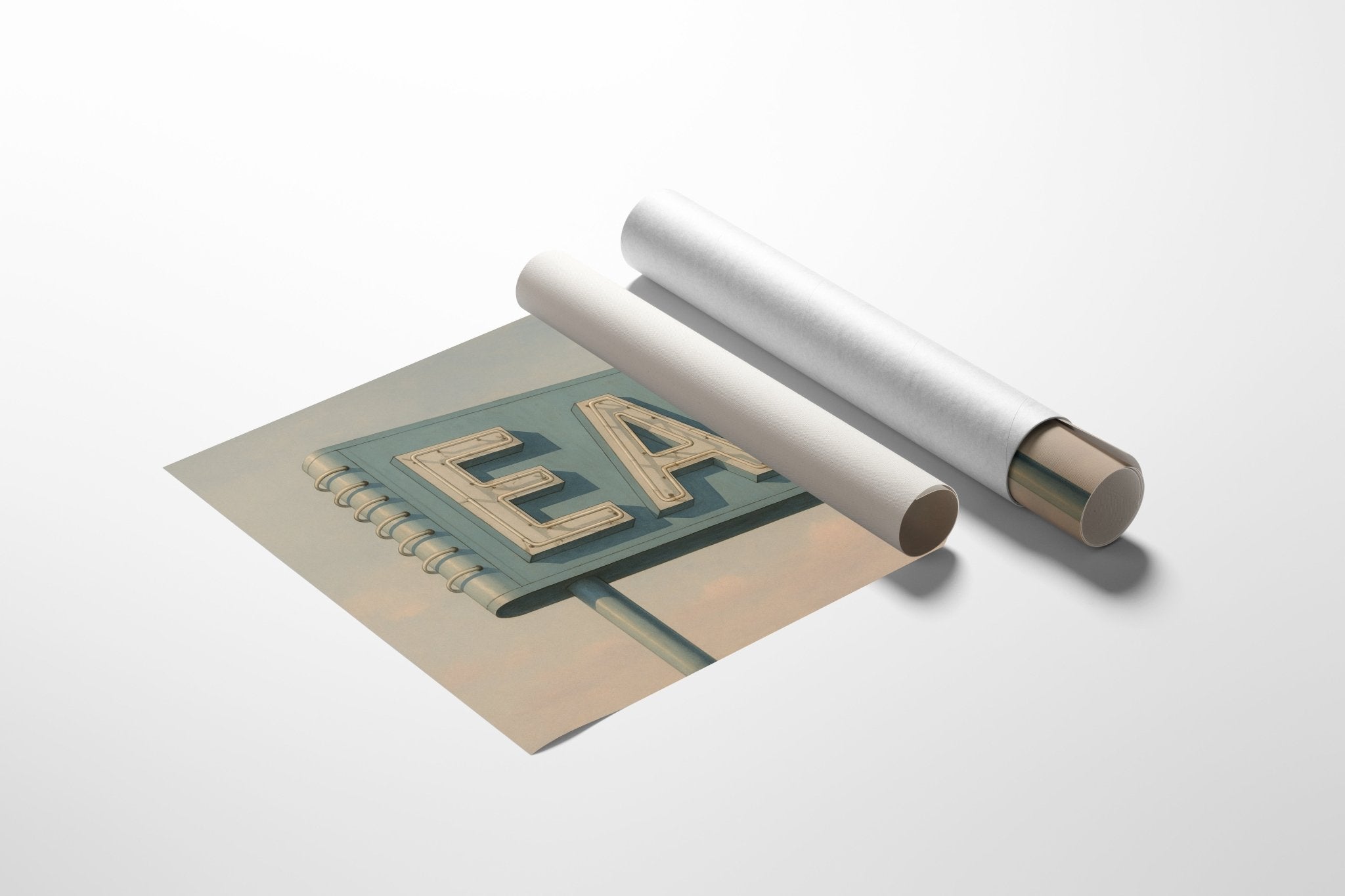 Vintage Americana – “EAT” Roadside Diner Sign Wall Art - STAND OUT FLEXSARAH