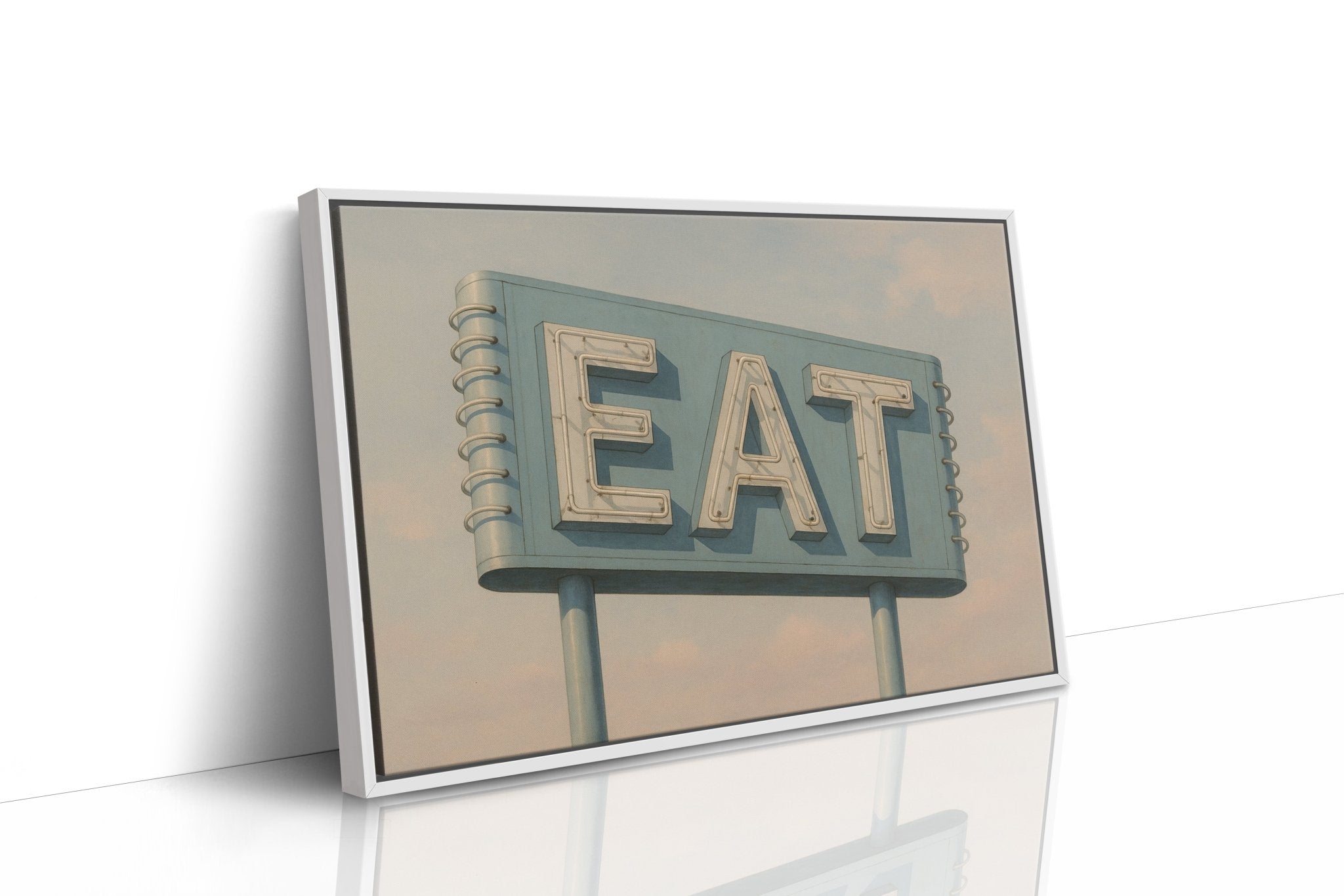 Vintage Americana – “EAT” Roadside Diner Sign Wall Art - STAND OUT FLEXSARAH