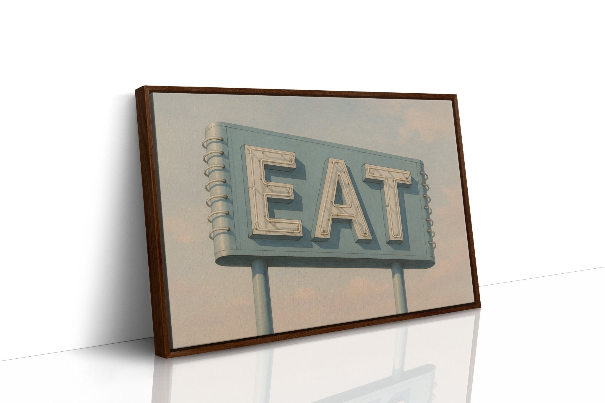 Vintage Americana – “EAT” Roadside Diner Sign Wall Art - STAND OUT FLEXSARAH