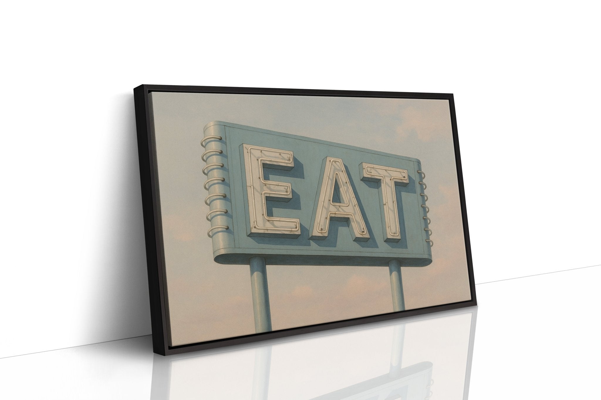 Vintage Americana – “EAT” Roadside Diner Sign Wall Art - STAND OUT FLEXSARAH