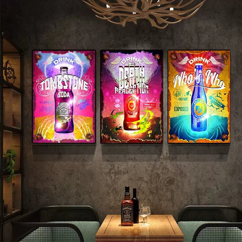 Vintage Call of Duty Posters Warfare2 MW PS GAME Canvas Painting Perk-a-Cola Wall Art Game Room Bedroom Home Decor Cuadros - STAND OUT FLEXSARAH