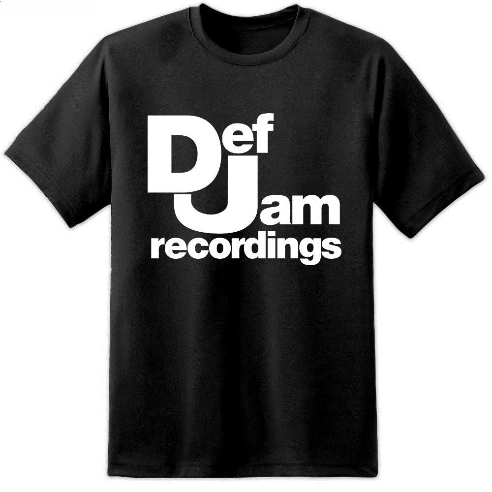 Vintage Printed Mens Clothing DEF JAM Recordings Logo Classic Rap Hip Hop NAS T Shirt Classic High Quality Cotton Woman Tops - STAND OUT FLEXSARAH