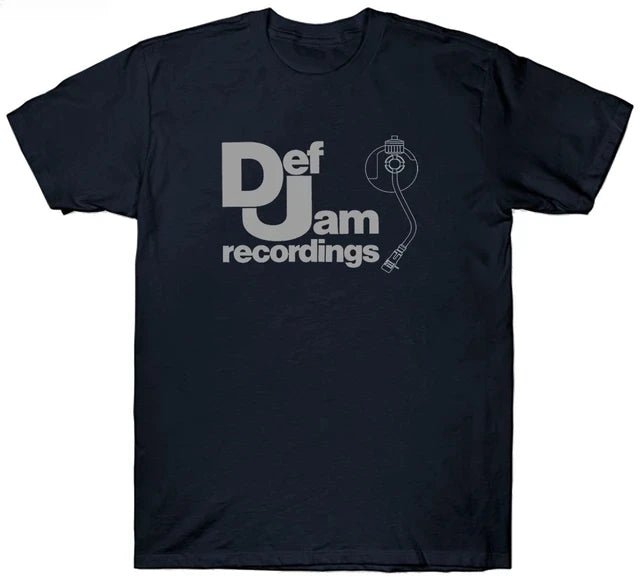 Vintage Printed Mens Clothing DEF JAM Recordings Logo Classic Rap Hip Hop NAS T Shirt Classic High Quality Cotton Woman Tops - STAND OUT FLEXSARAH